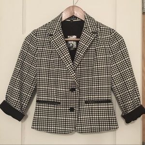 Express checkered blazer